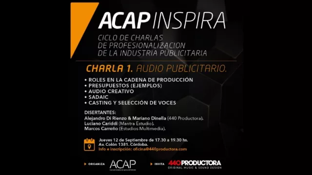 Objetivo 1, en marcha: ACAP Inspira (se vienen los premios)