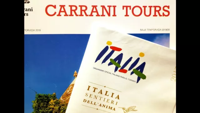 Anfitriones. Agenzia Nazionale del Turismo (www.enit.it) y Carrani Tours. Dos datos para agendar.
