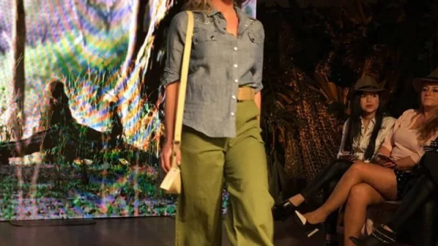 Vesna presentó su nueva colección inspirada en el safari (con la idea firme de desembarcar en Buenos Aires)