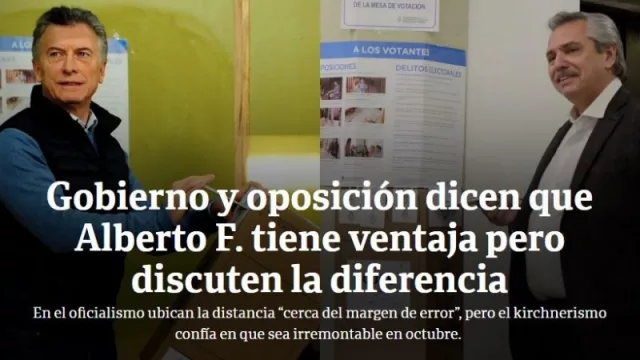 Clarín va preparando el triunfo de Fernández