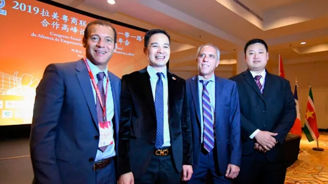 Gutiérrez en el Congreso Anual de la Alianza de Empresarios Cantoneses en Latam