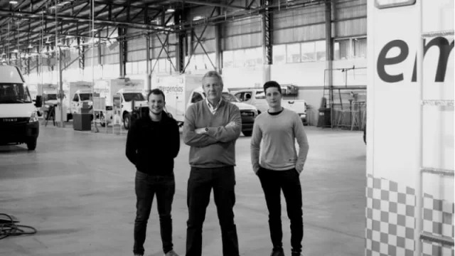 Los Vallé al frente de la empresa homónima. (Ausente en la foto Ramiro Vallé, hijo de Ricardo)
