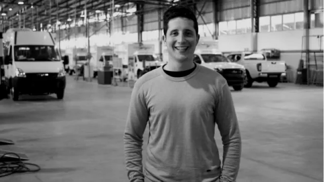 Martín Vallé, hijo de Omar y al frente de COmpuestos S.A.