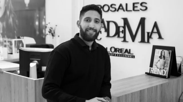 Rodrigo Rosales, director de Rosales Academia. (Foto: Virginia Huespe)  
