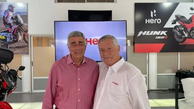 José Franco, el emprendedor incansable y Daniel Juan, amigo y gerente de Isa Franco.
