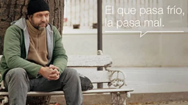 El frío no nos gusta (a ellos, tampoco): Manos Abiertas lanza campaña para las personas en situación de calle