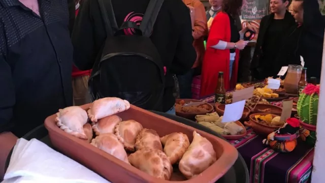 Empanadas jujeñas en la Casa de Jujuy en Córdoba.