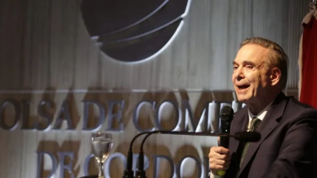 Pichetto levantó aplausos en la Bolsa de Córdoba: “Queremos más emprendedores y menos espíritu cartonero”