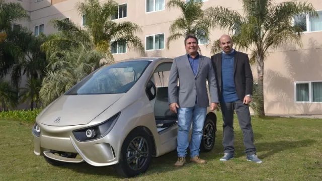 Daniel Parodi (CEO) y Javier Moyano (CPIO) de Volt Motors.