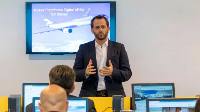 Máximo Amadeo, director comercial de Aerolíneas Argentinas