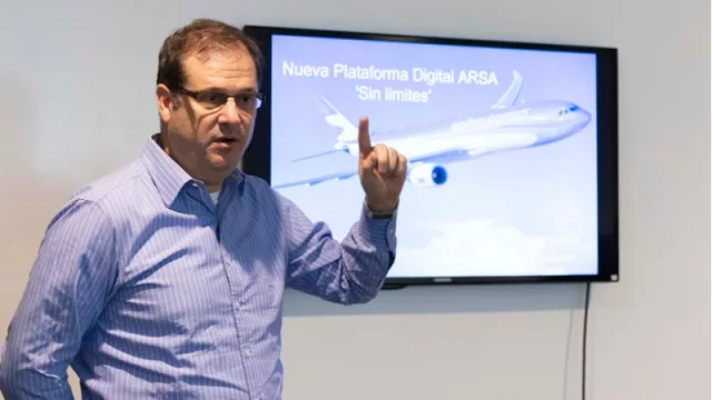 Guillermo Desimoni, director de Sistemas de Aerolíneas Argentinas