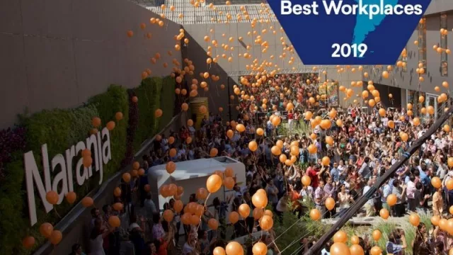 Naranja en el número 12 de las mejores empresas para trabajar en Latinoamérica (según GTPW)