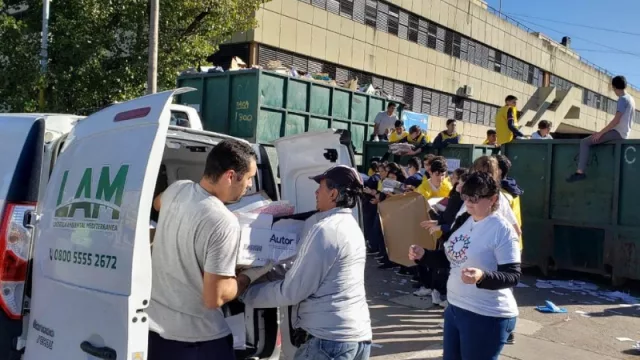 Los cordobeses lograron una donación récord en la Maratón de Papel
