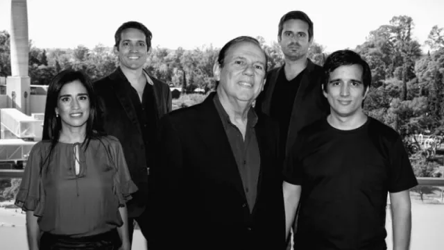 José Martin y sus hijos, segunda y tercera generación al frente de Grandio (Foto: Virginia Huespe)