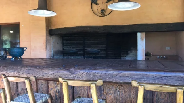 Parrilla del restaurante DeAdobe