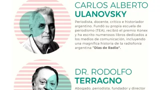 Atención periodistas: Carlos Alberto Ulanovsky y Rodolfo Terragno llegan a Córdoba para una charla debate