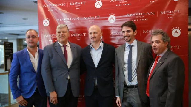 Germán Tavella, José Ramos, Sebastián Slobayen, Roberto Mengual y Daniel Florit.