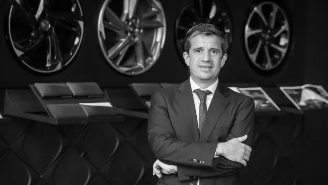 Esteban Adam, gerente de Venta Directa de DS Store Córdoba (Foto: Álvaro Corral)