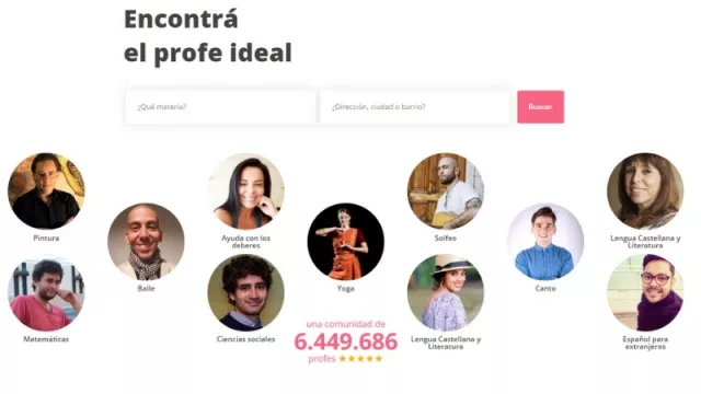 Superprof: profes para todo, en un solo lugar (clases de cocina, portugués, canto, tenis y más)