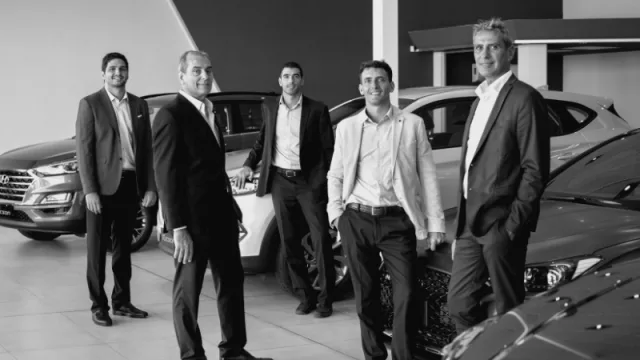 Familia Montironi / Foto: Virginia Huespe
