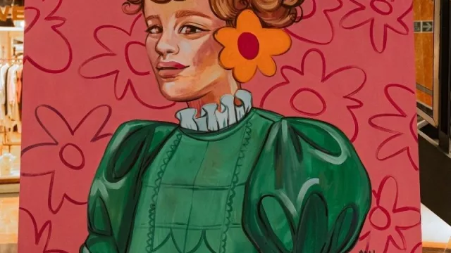 Patio Olmos realizó la primera edición de "Arte vivo vivo arte" (un ciclo de intervenciones que cada mes tendrá una temática diferente)