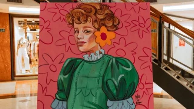 Intervención artística de Munino.