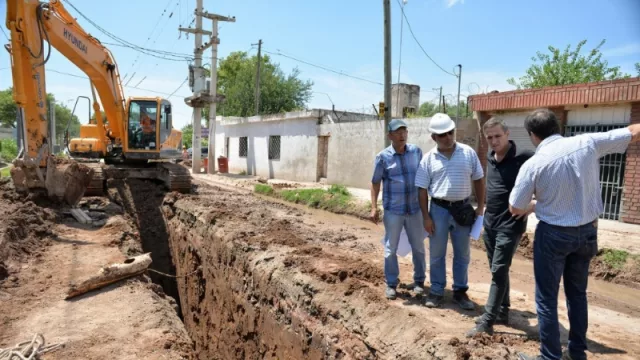 La ciudad sumó 42 desagües y 200.000 metros de cloacas desde el 2012