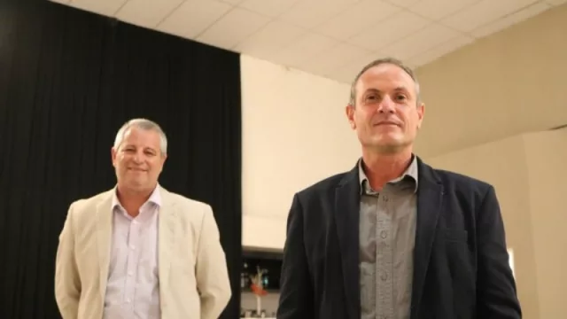 Eduardo Riera Vicepresidente y Pablo Martínez , Presidente SRJM.