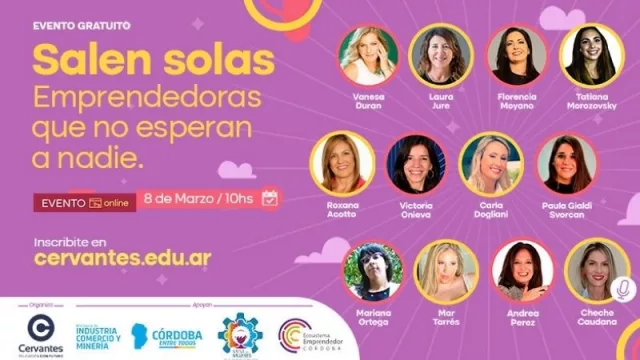 Cervantes se suma al 8M: mujeres motivando a mujeres a que se animen a dar ese paso (evento inspiracional y gratuito)