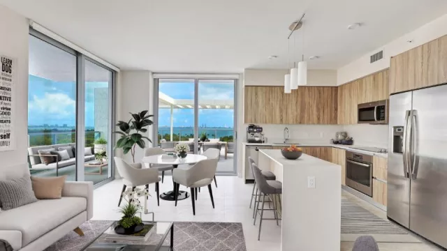 Un inmueble real: Wbuild debuta con un primer departamento de 55m2 en Quadro Residences, Miami.