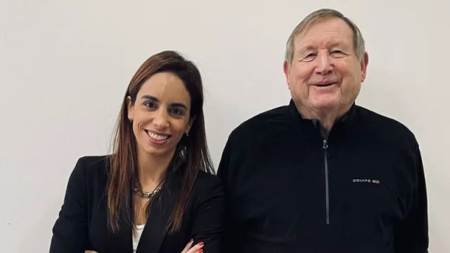 Paula Monte de PM Talent y Nelio Pignatta de Grupo Pignatta, organizadores de Identidad Empresaria