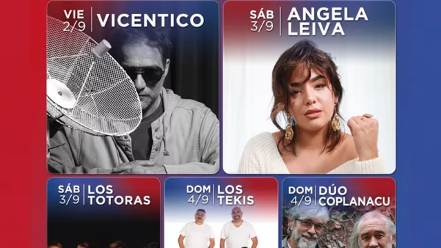 Vicentico, Ángela Leiva y el Dúo Coplanacu llenarán de música la ExpoSantiago 2022 (fechas confirmadas)