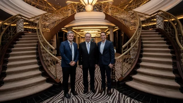 Santos recibió un nuevo crucero de lujo