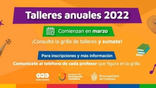 Vuelven los Talleres anuales al CPC Centro América