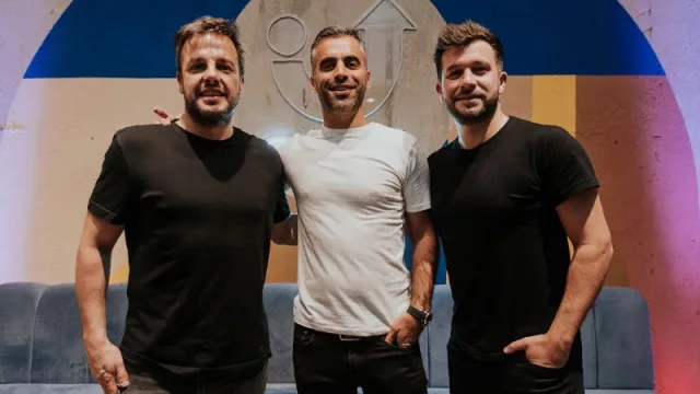 Los socios de Qubik, Maximo Cabanillas, Matías Jalil y Gerardo Rodríguez