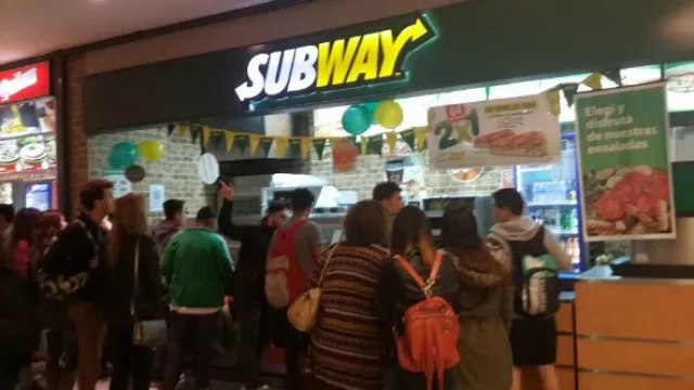 Subway Nuevo Centro Shopping.