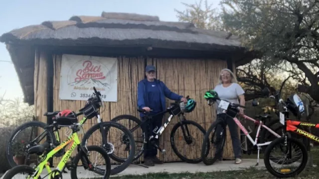 Rental Bike en el Valle de Paravachasca es "Bici Serrana" (como es el proyecto de dos jubilados inquietos)