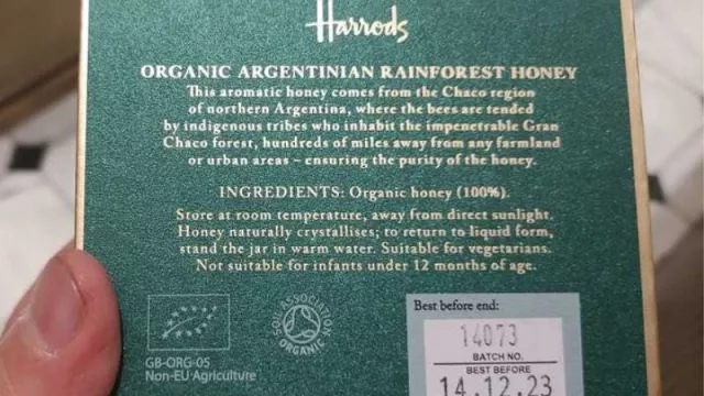 La miel orgánica chaqueña llegó a Londres (la pueden encontrar en Harrods)