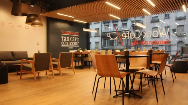 Así es el primer Work Café de Recoleta, el formato que Santander Río Traerá a Córdoba