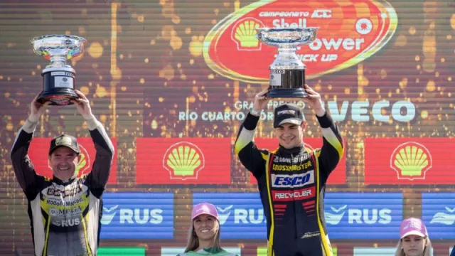 Podio histórico entre padre e hijo: lo que dejó la Copa Iveco (del TC Pick Up 2022 en Córdoba)