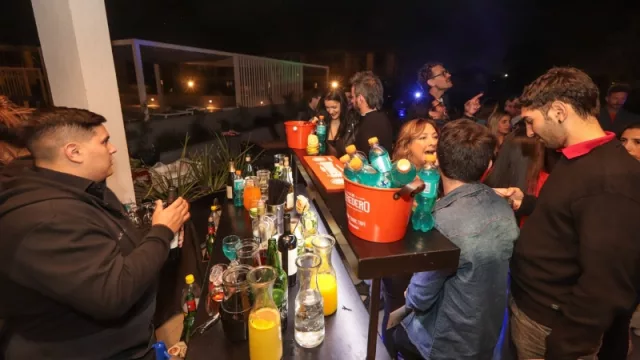 Parte del catering, a cargo de Mariani SG.