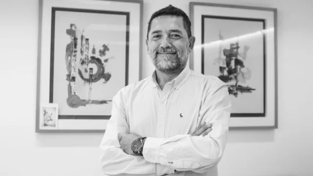 Fabián Pérez, responsable de Sucursal (Foto: Álvaro Corral)