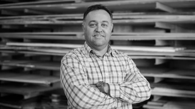 César Bosio, responsable de Logística (Foto: Álvaro Corral)