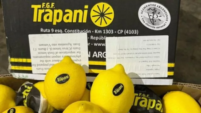 Tucumán celebra la llegada de los primeros limones a Vietnam (de la empresa agroexportadora FGF Trapani)