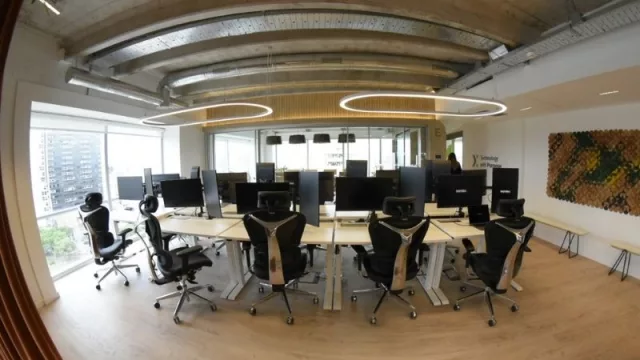 Santex inauguró su nueva oficina “verde” en Distrito Capitalinas (y anunció que en 2022 sumará 250 nuevos colaboradores)