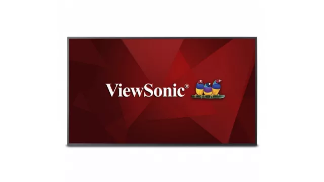 ViewSonic con nuevo display comercial de 50” y 4K