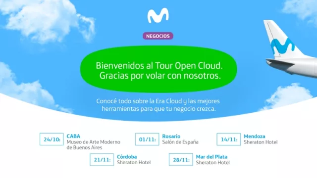 Movistar trae a Córdoba su nuevo Tour Open Cloud