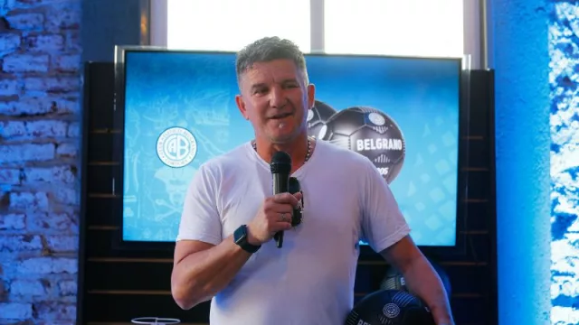 Luis Fabián Artime, presidente de Belgrano