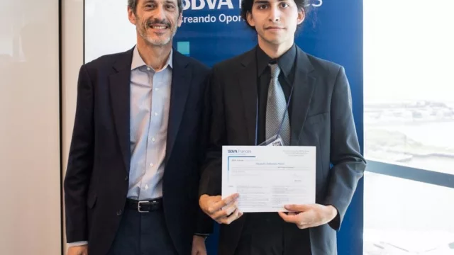 Un joven emprendedor cordobés obtuvo el segundo puesto en el concurso Mi Primera Empresa del BBVA Francés