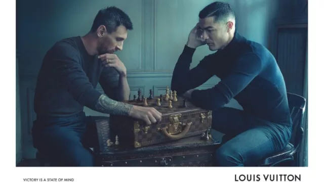 Nuevas estrellas de la campaña de Louis Vuitton: Lionel Messi y Cristiano Ronaldo